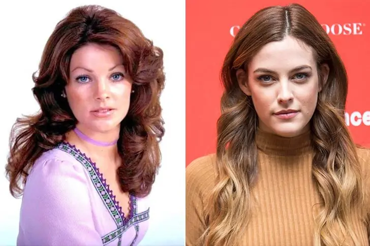 Riley Keough and Priscilla Presley