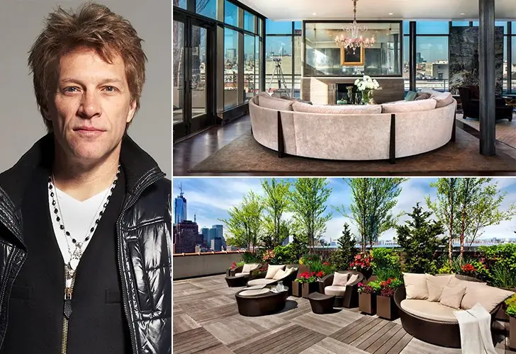 Jon Bon Jovi – $42 Million, New York