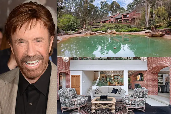 Chuck Norris – Est. $3.5 Million, North Tustin