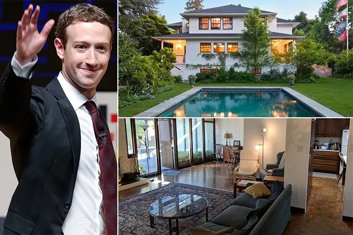Mark Zuckerberg – $7 Million, Palo Alto
