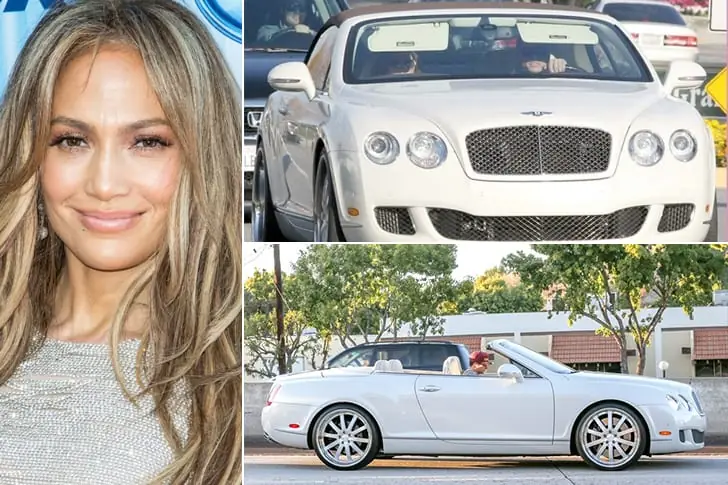Jennifer Lopez – Bentley Continental GT, avaliado em R$ 960 mil