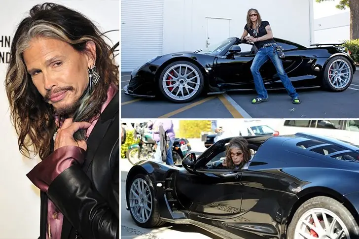 Steven Tyler – Hennessey Venom GT Spider, Estimated $1.1 Million