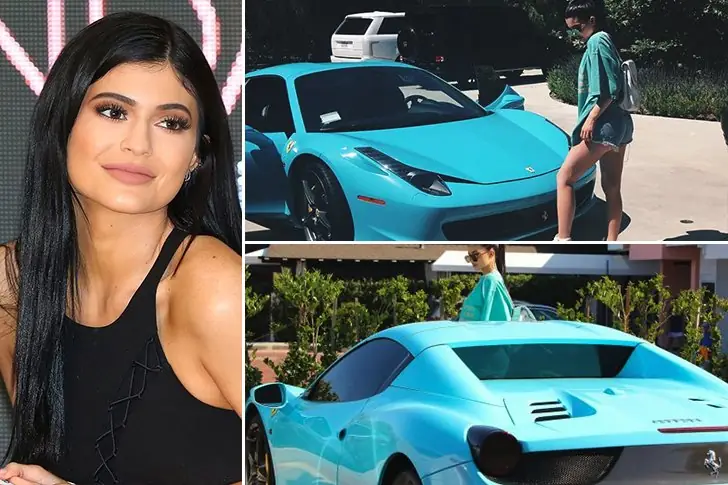 Kylie Jenner – Ferrari 458 Spider, Estimated $250K
