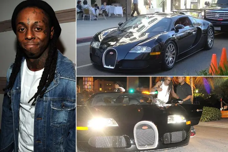 Lil’ Wayne – Bugatti Veyron, avaliado em US$ 2,5 milhões