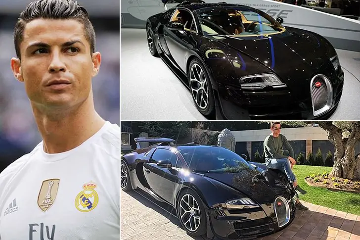 Cristiano Ronaldo – Bugatti Veyron