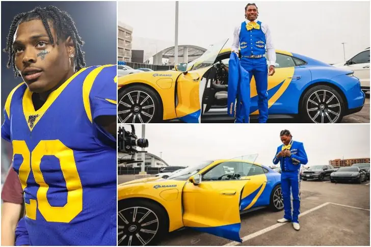 Jalen Ramsey – Est. $185,000, Porsche Taycan