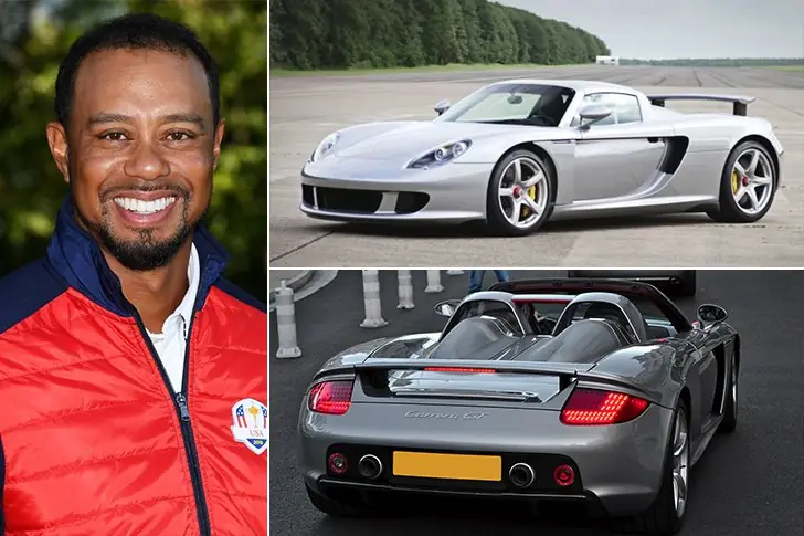 Tiger Woods – Porsche Carrera GT, Estimated $440K