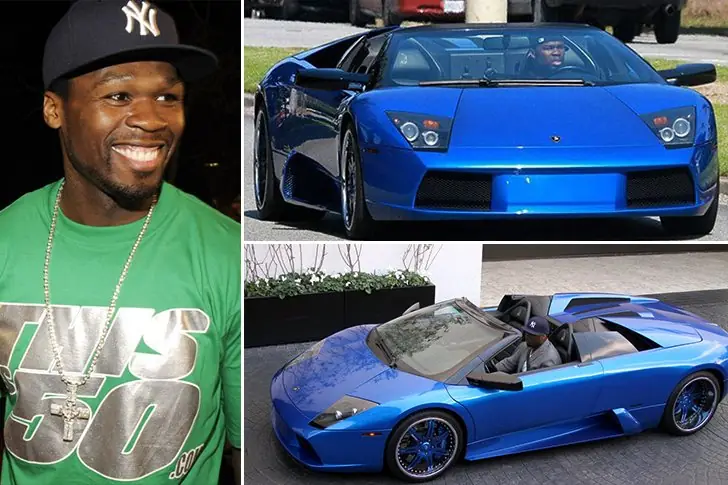 50 Cent – Lamborghini Murciélago, unos $2 millones