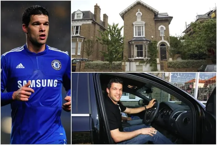 Michael Ballack: Fußballprofi — 27 Millionen Euro