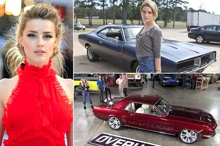 Amber Heard – Ford Mustang, estimado en $ 150 000