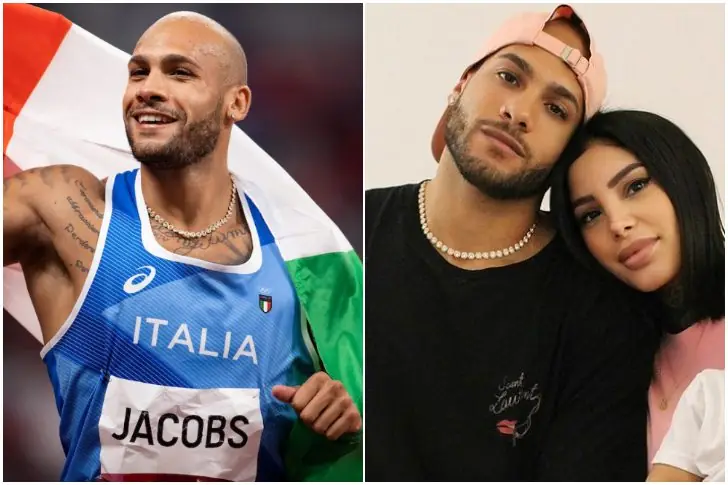 MARCELL JACOBS & NICOLE DAZA
