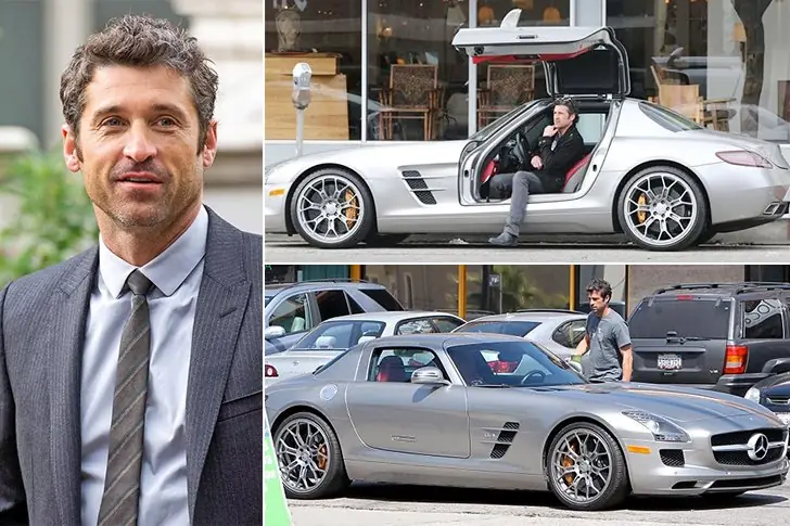 Patrick Dempsey – Mercedes-Benz SLS, aproximadamente $221mil