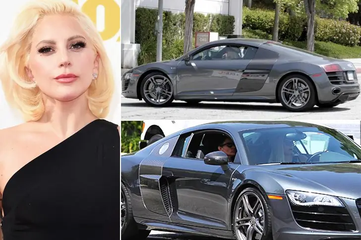 Lady Gaga – Audi R8, estimée à 165 000 dollars