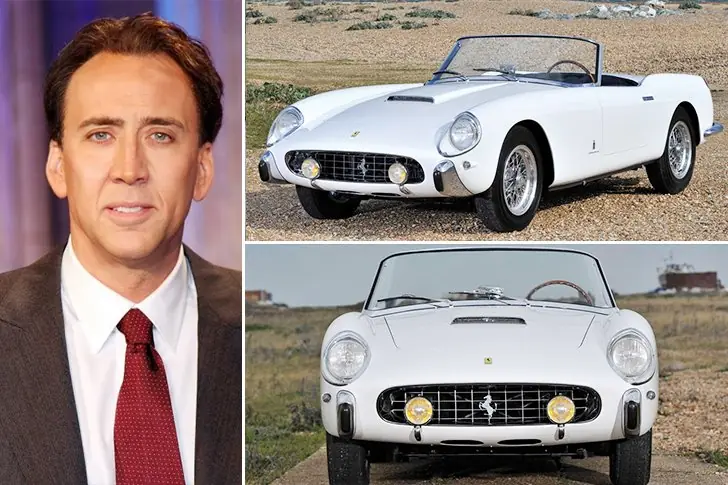 Nicolas Cage – 1958 Ferrari 250 GT Pininfarina, Estimated $3.6 Million