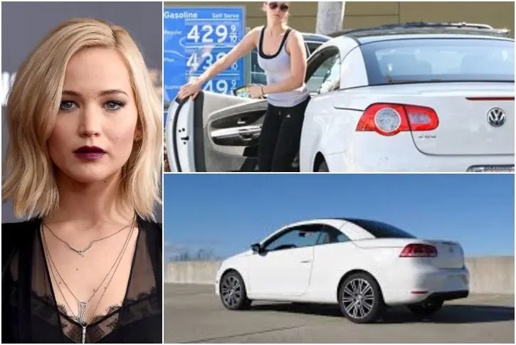 Jennifer Lawrence – Volkswagen EOS, Estimated $25 567