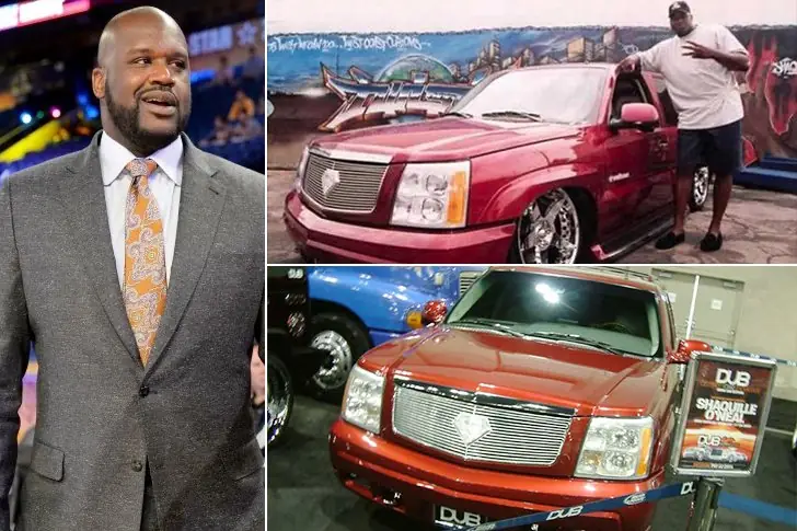 Shaquille O’Neal – Cadillac Escalade, avaliado em US$ 150 mil
