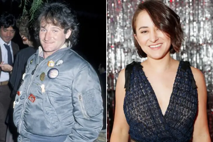 Zelda Williams and Robin Williams