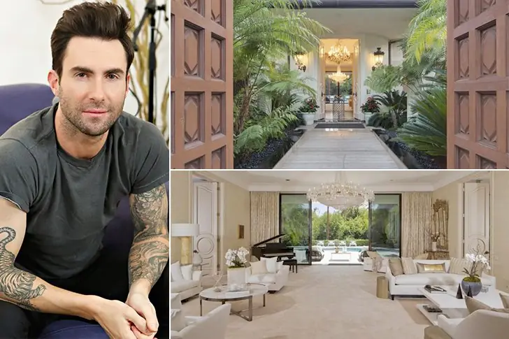 Adam Levine – $18.9 Million, Los Angeles