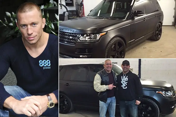 Georges St-Pierre – Range Rover, aproximadamente $36.350