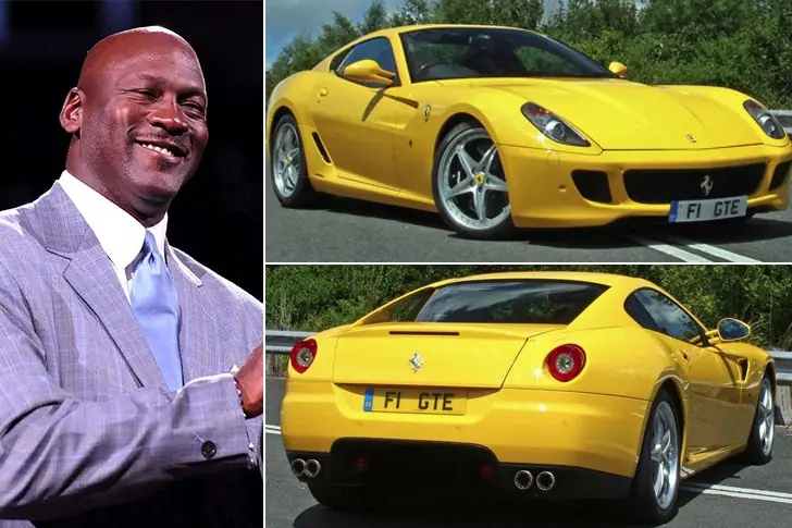 Michael Jordan – Ferrari 599 GTB Fiorano, estimado en $ 200 000