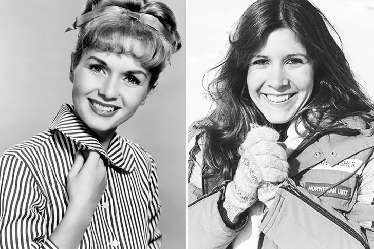 Carrie Fisher and Debbie Reynolds