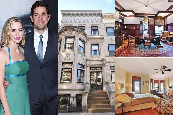 John Krasinski and Emily Blunt – $6 Million, Brooklyn