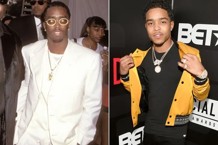 Sean Combs and Justin Combs