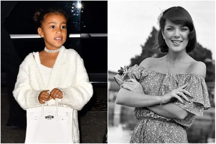 North West and Kris Jenner