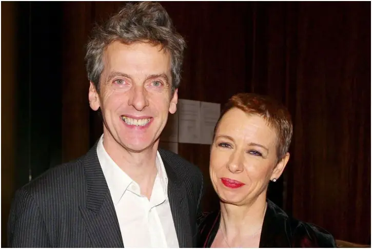 Peter Capaldi and Elaine Collins – 28 years