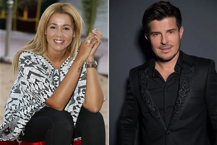 Chimene Badi et Vincent Niclo