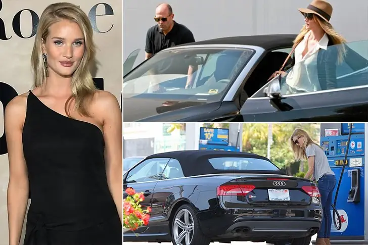 Rosie Huntington-Whiteley – Audi S5 Cabrio, aproximadamente $65mil