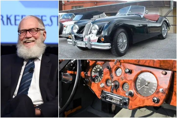 David Letterman – Jaguar XK140, Estimated $137K