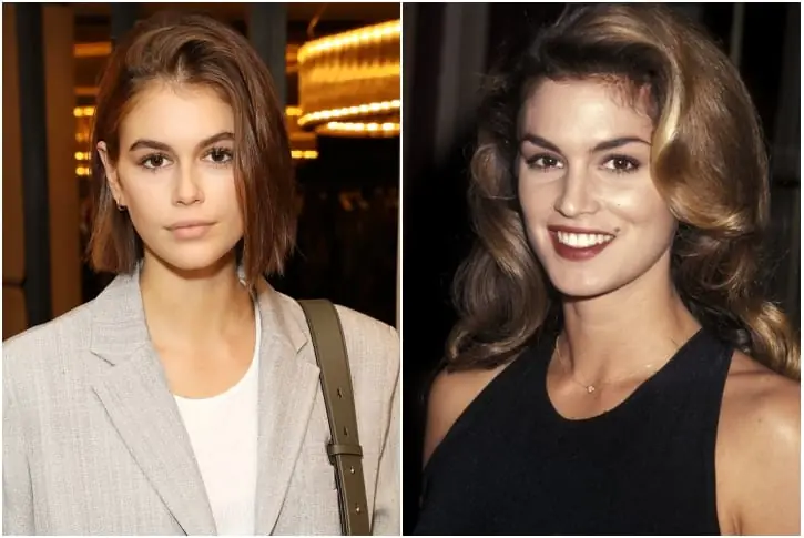 Kaia Gerber and Cindy Crawford