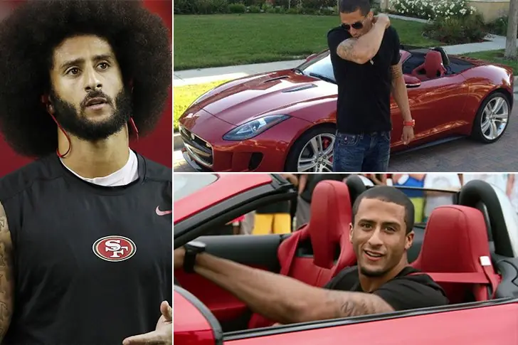 Colin Kaepernick – Jaguar F Type, aproximadamente $100mil