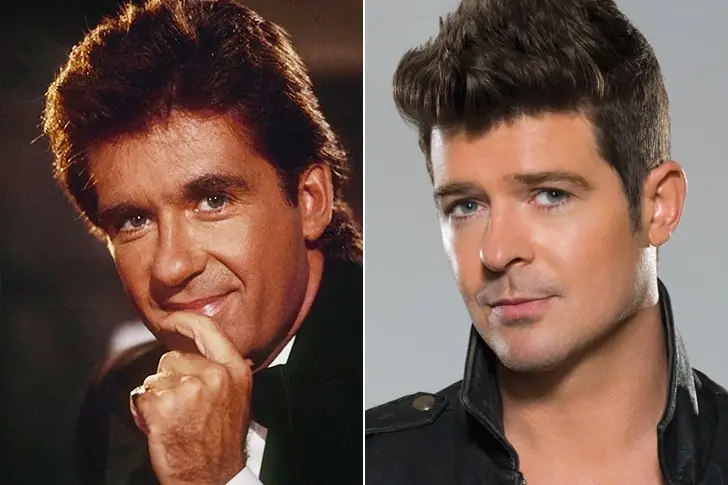 Robin Thicke & Alan Thicke