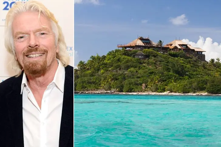 Richard Branson – Necker Island, $180K