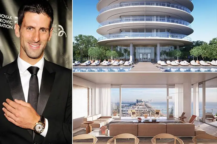 Novak Djokovic – $US 15 milhões, Miami
