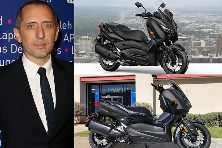 Gad Elmaleh – une Yamaha X-Max