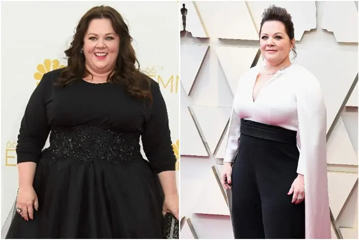 Melissa McCarthy – 75lbs – Varied, Balanced Diet & Frequent Workout Sessions