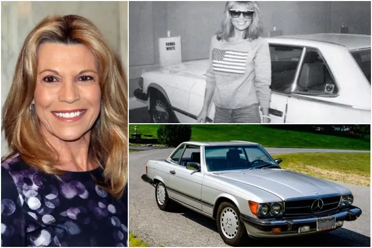 Vanna White – 1986 Mercedes Benz 560SL, Price Undisclosed