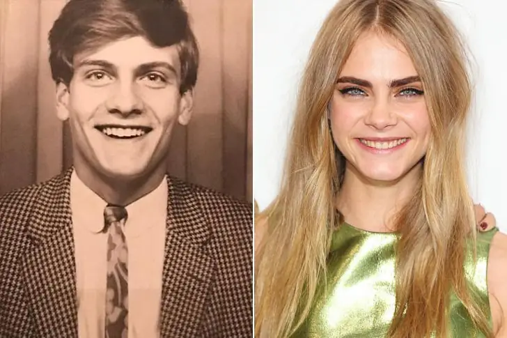 Cara Delevingne and Charles Delevingne