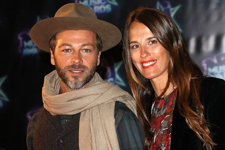 Christophe Maé et Nadège Sarron