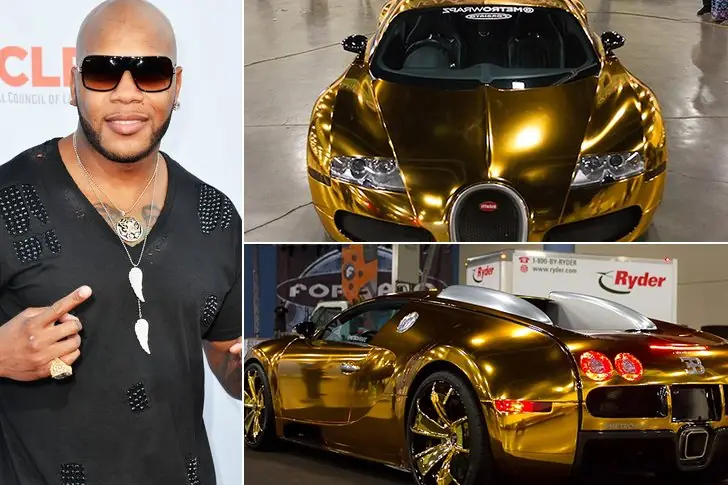 Flo Rida – Bugatti Veyron, avaliado em US$ 2,7 milhões
