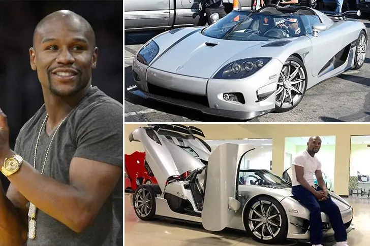 Floyd Mayweather – Koenigsegg CCXR Trevita, Estimated $4.8 Million
