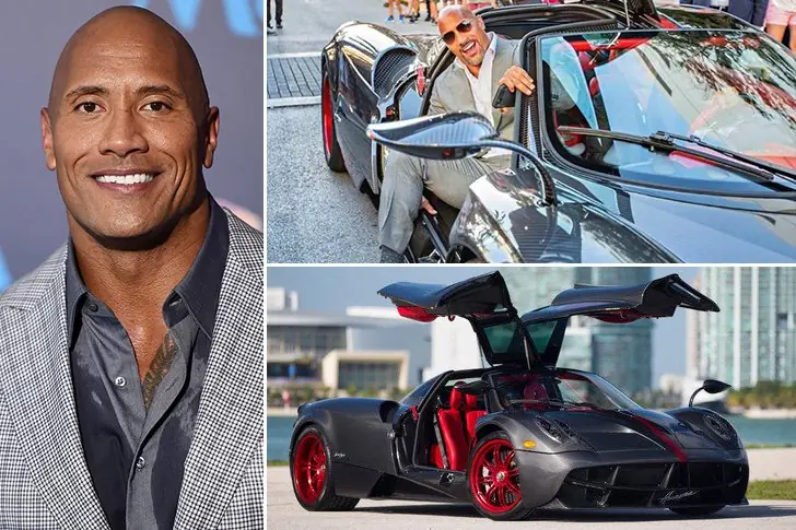 Dwayne “La Roca” Johnson – Pagani Huayra, unos $1.5 millones