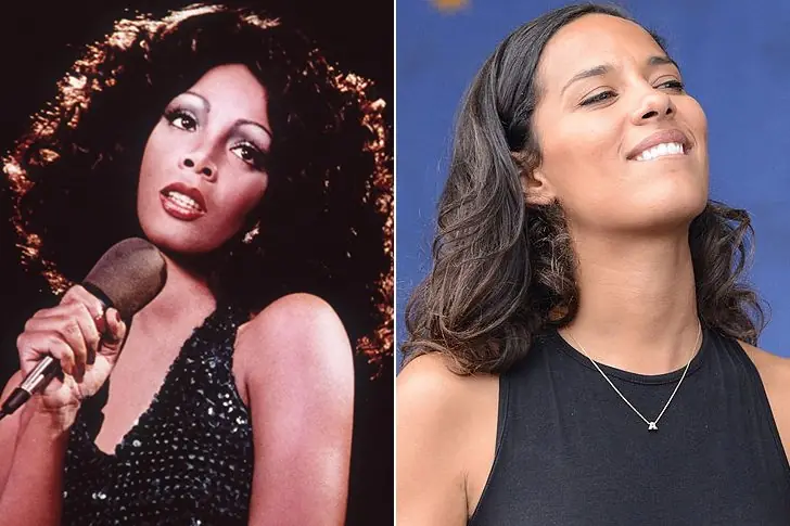 Donna Summer and Amanda Sudano-Ramirez