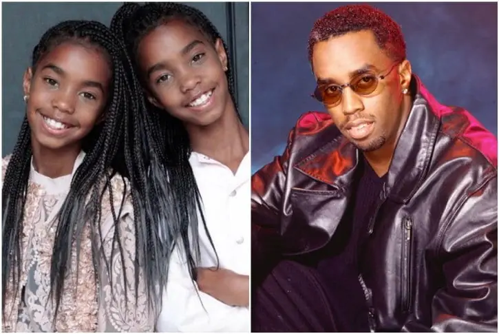 Jesse James Combs and D’Lila Star Combs and P. Diddy