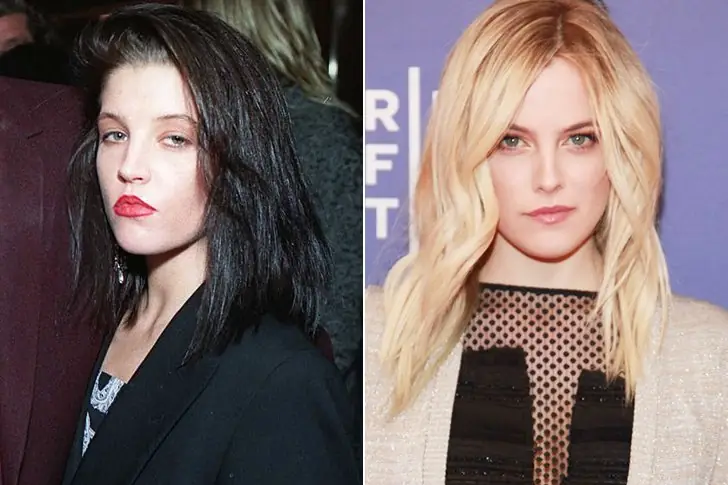 Lisa Marie Presley and Riley Keough