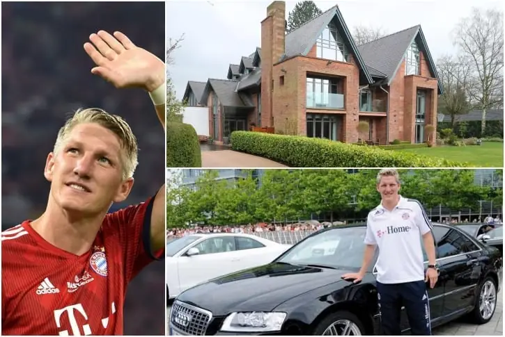 Bastian Schweinsteiger: Fußballprofi — 80 Millionen Euro