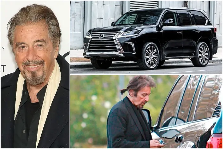 Al Pacino – Est. $89,655, Lexus LX
